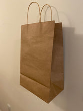 Load image into Gallery viewer, Kraft 4 Bottle Liquor Bag with Handles--225pcs/ctn
