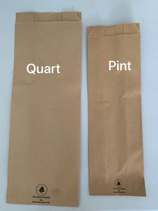 Liquor Pint 3 1/2 x 2 1/8" x 11 1/4"-4000/Box  Fit Size: 200ml ,375ml