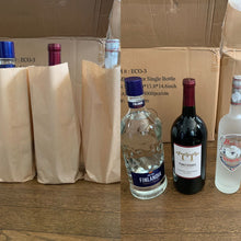 Load image into Gallery viewer, Liquor Quart 4 3/4&quot; x 2 3/4&quot; x 13&quot;-3000/Box Fit Size: 750ml or 1.5L or 1.75 (round bottle)

